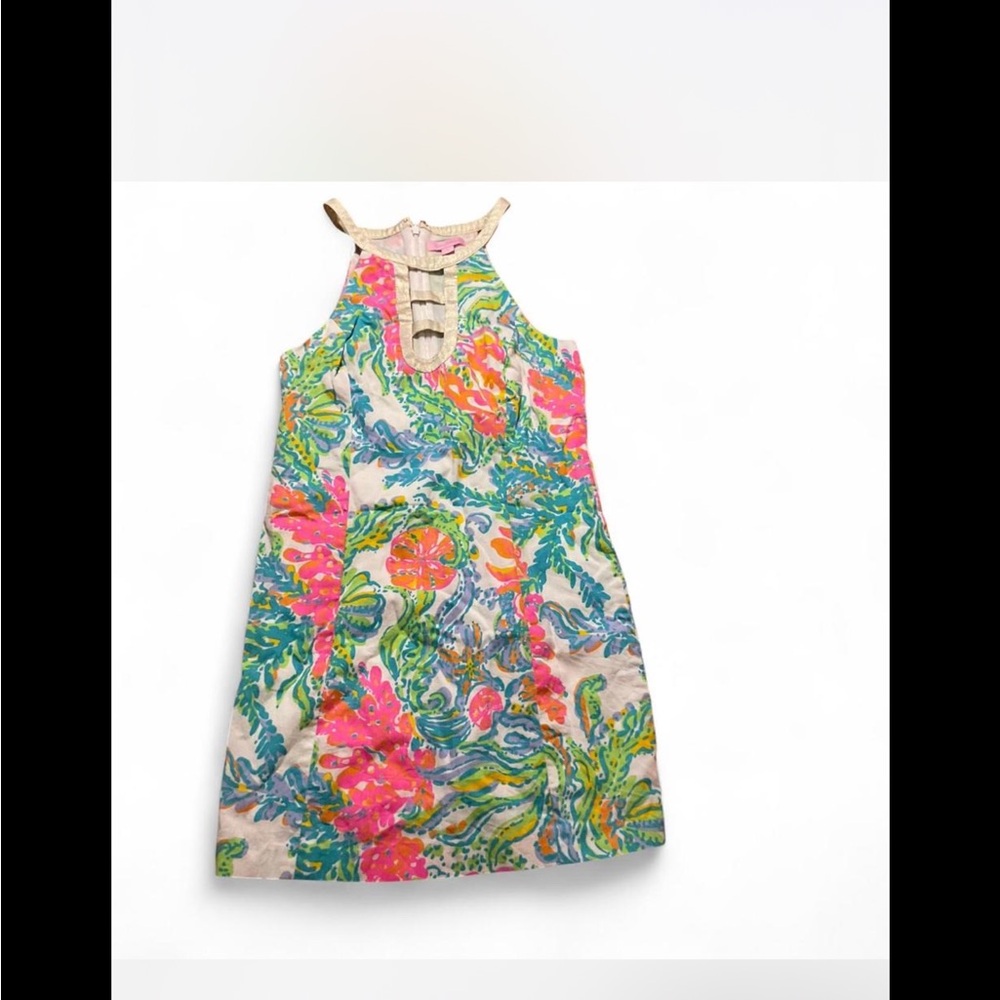 Lilly Pulitzer Ginny palm beach mini dress